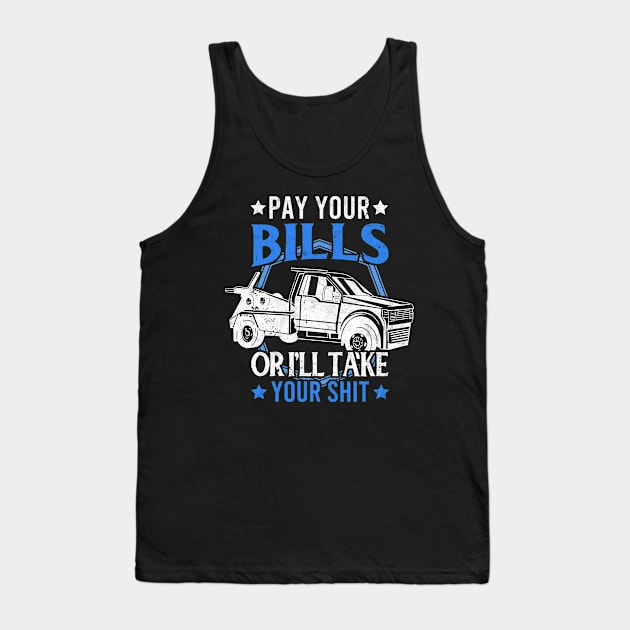 Legal Hooker Abschleppwagenfahrer Abschleppwagen Geschenk Tank Top by favoriteshirt